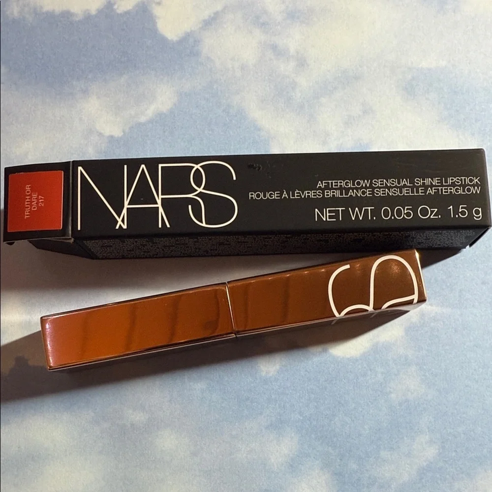 ❤️2/$25❤️ NARS Afterglow Sensual Shine Lipstick-Truth or Dare (Coral)
